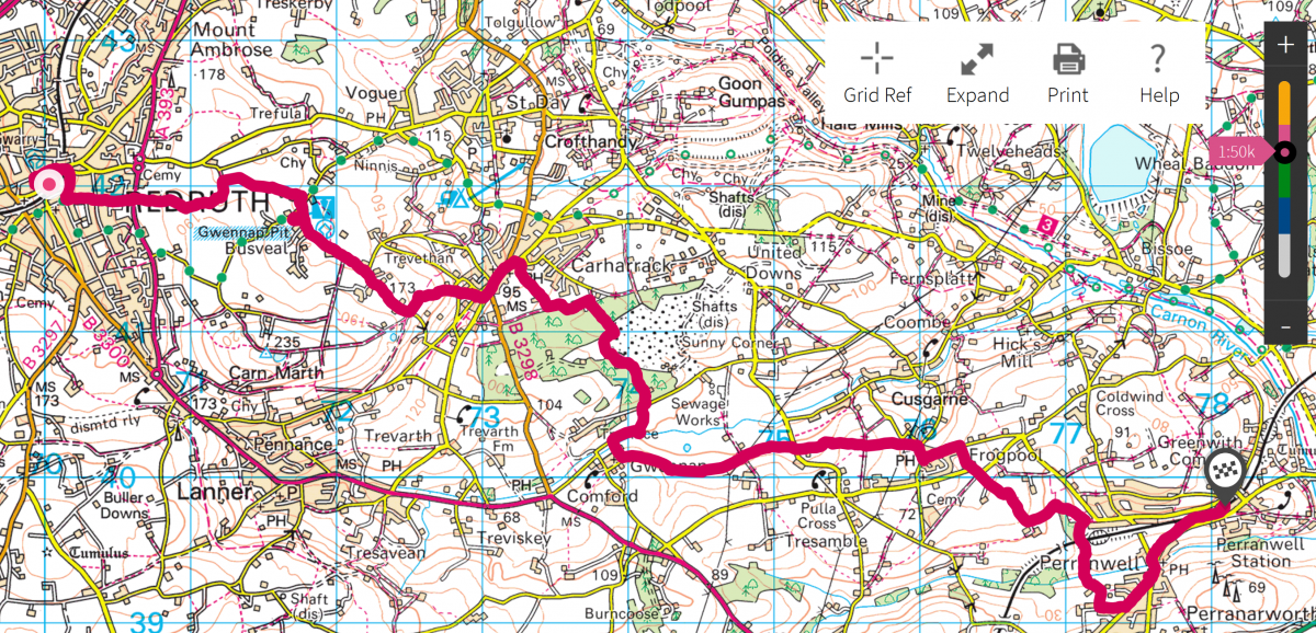 Station to Station Redruth to Perranwell Panifex Peregrinations